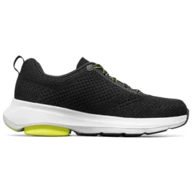 Go Run Viz Tech Sneaker Schwarz/Gelb/Pink