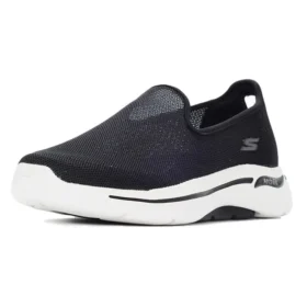 Go Walk 5 Casual One Pedal Schwarz Slipper