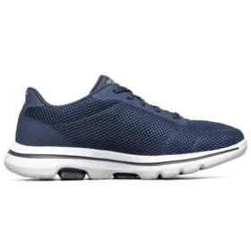 Go Walk 5 Laufschuhe Blau/Weiß