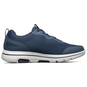 Go Walk 5 Low Blau/Weiß