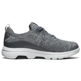 Go Walk 5 Low-Top Grau/Weiß