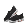 Go Walk 5 Low-Top-Loafer Schwarz/Weiß