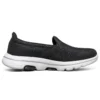 Go Walk 5 Slipper „Black White“