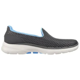 Go Walk 6 Low Loafer Grau/Blau