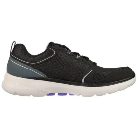 Go Walk 6 Low-Top Schwarz/Lila