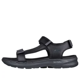 Go Walk 6 Sandale „Black Grey“