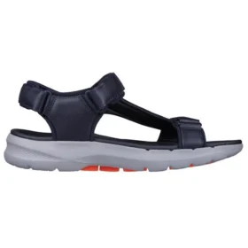 Go Walk 6 Sandale „Navy Orange“