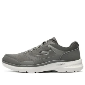 Go Walk 6 Schuhe „Grey White“