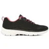 Go Walk 6 „Stunning Glow – Schwarz/Hot Pink“