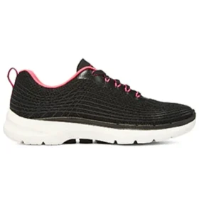 Go Walk 6 „Stunning Glow – Schwarz/Hot Pink“