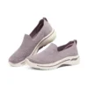 Go Walk Arch Fit Slipper „Taupe Purple“