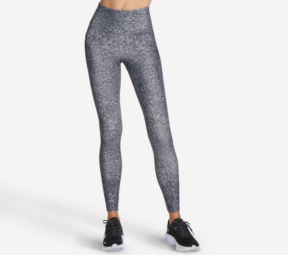 Go Walk Bedruckte, hoch taillierte Leggings in voller Länge Go Walk Bedruckte, hoch taillierte Leggings in voller Länge