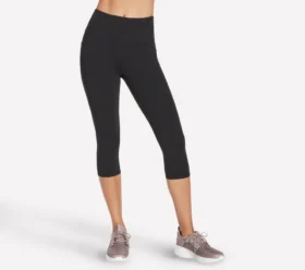 Go Walk Capri-Hose mit hoher Taille
