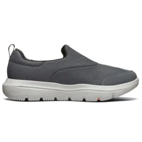 Go Walk Evolution Ultra Low-Top „Grau-Weiß“