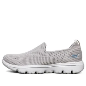 Go Walk Evolution Ultra Slipper-Schuhe Grau/Kastanie