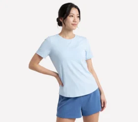 Go Walk Luxe Rib Tee