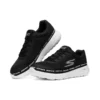 Go Walk Max Low-Top-Sneaker Schwarz/Weiß
