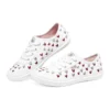 Goldcrown x Skechers Bobs B Cool Low-Top-Sneaker Weiß/Rot