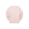 Grafik-Crew-Pullover „Schwarz Weiß Rosa Blau Grau“