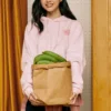 Grafik-Hoodie „Pink“