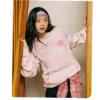 Grafik-Hoodie „Pink“