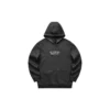 Grafik-Hoodie „Weiß Schwarz Rot Blau“