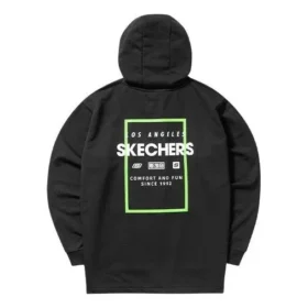 Grafik-Hoodies „Black White Green“
