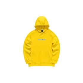 Grafik-Hoodies „Gelb Weiß Blau“