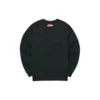Grafik-Sweatshirt mit Rundhalsausschnitt „Schwarz Weiß Rot“