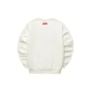 Grafik-Sweatshirt mit Rundhalsausschnitt „White Black Red“