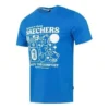 Grafik-T-Shirt „Blue White“