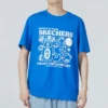 Grafik-T-Shirt „Blue White“