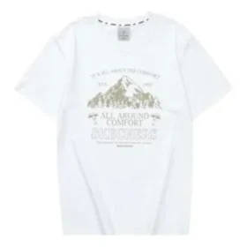 Grafik-T-Shirt „White Tan“