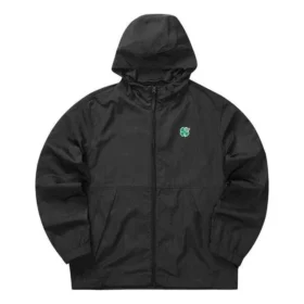 Grafikjacke „Schwarz-Grün“