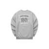 Graphic Crew Sweater „Weiß Schwarz Grau“