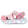 Heart Lights Sandalen „Pink White“