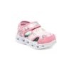 Heart Lights Sandalen „Pink White“