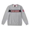 Herren-Pullover von Skechers mit Alphabet-Print, grau