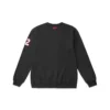 Herren-Pullover von Skechers mit Alphabet-Print, schwarz
