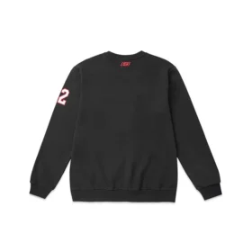 Herren-Pullover von Skechers mit Alphabet-Print, schwarz Herren-Pullover von Skechers mit Alphabet-Print, schwarz