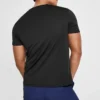 Herren Skechers Trainings- und Laufschuhe aus Strick, kurzärmelig, schwarz