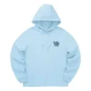 Hoodie mit Aufdruck „Blue Black“
