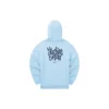Hoodie mit Aufdruck „Blue Black“