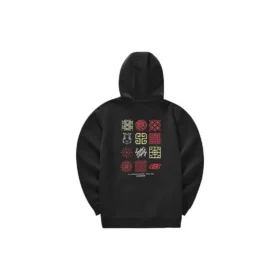 Hoodies mit CNY-Logo-Print „Schwarz“