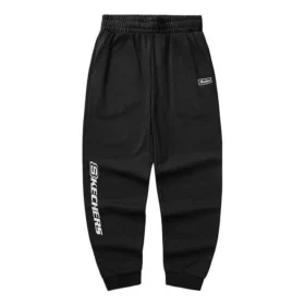Hose mit Logo-Print „Schwarz“