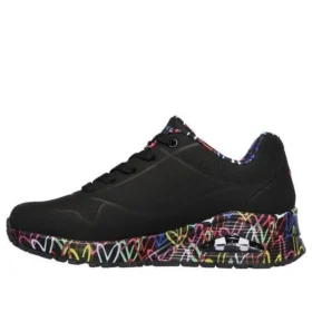 James Goldcrown x Skechers Uno Low-Top-Laufschuhe Schwarz