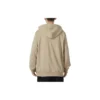 Kapuzenjacke mit durchgehendem Reißverschluss „Tan“