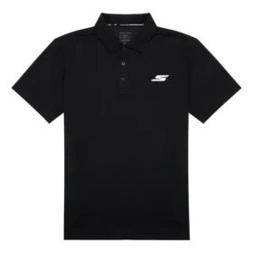 Klassisches Logo-Poloshirt „Black White“