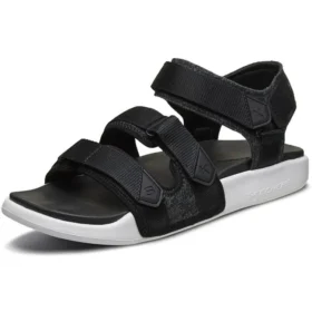 Klettverschluss Outdoor-Sport Schwarz-Weiß Sandalen