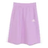 Kontrast-Patchwork-Rock mit Logo-Print „Purple“